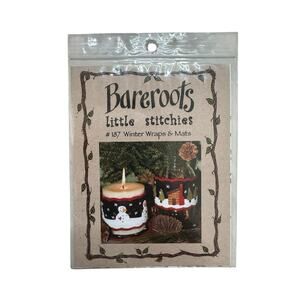 BAREROOTS Little Stitchies *NEW* Winter Wraps & Mats Pattern 187 Holiday Sewing